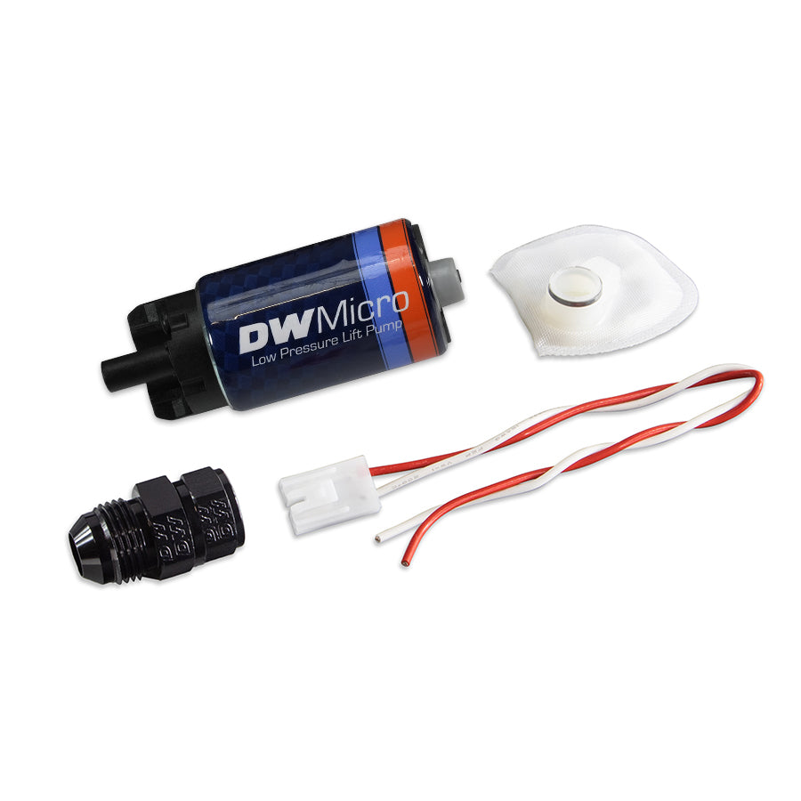 DeatschWerks DWMicro lift pump with 8AN outlet