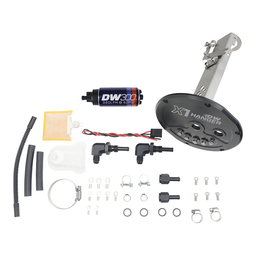 DeatschWerks X1 Fuel Pump Hanger w/ DW300 Fuel pump for Nissan S13