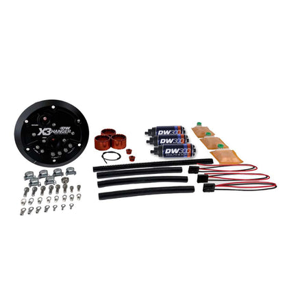 DeatschWerks X3 Fuel Pump Hanger w/DW300 Fuel pumps for F-150 Lightning