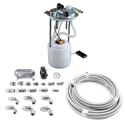DeatschWerks DW400 Fuel Pump Module with PTFE return kit for 2005-19 Tahoe/Yukon