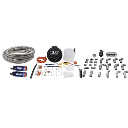 DeatschWerks X2 Fuel Pump Module w/DW400 Fuel pumps and PTFE return kit for 2006-19 Dodge Hemi