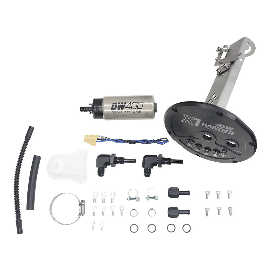 DeatschWerks X1 Fuel Pump Hanger w/ DW400 Fuel pump for Nissan S13