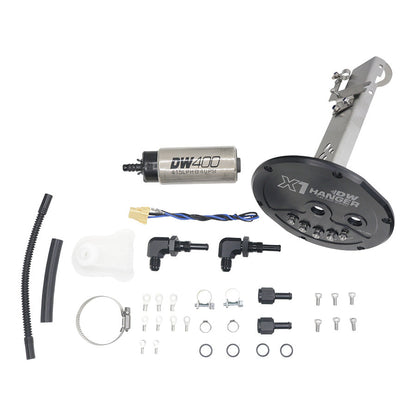 DeatschWerks X1 Fuel Pump Hanger w/ DW400 Fuel pump for Nissan S13