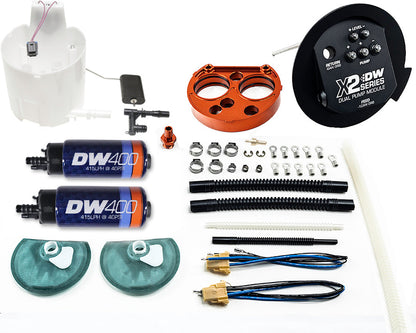 DeatschWerks X2 Fuel Pump Module w/DW400 Fuel pumps for 2011-2025 Ford Mustang