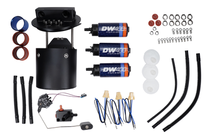 DeatschWerks X3 Fuel Pump Module w/DW400 Fuel pumps for 2011-24 Ford Mustang