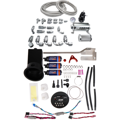 DeatschWerks Nissan Silvia and Skyline X2 Surge Module + DW420 Pumps + PTFE Plumbing Kit