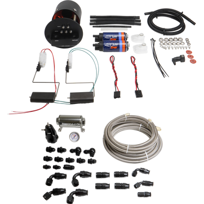 DeatschWerks 1992-2006 BMW 3-Series E36/E46 X2 Module + DW420 Pumps + PTFE Plumbing Kit