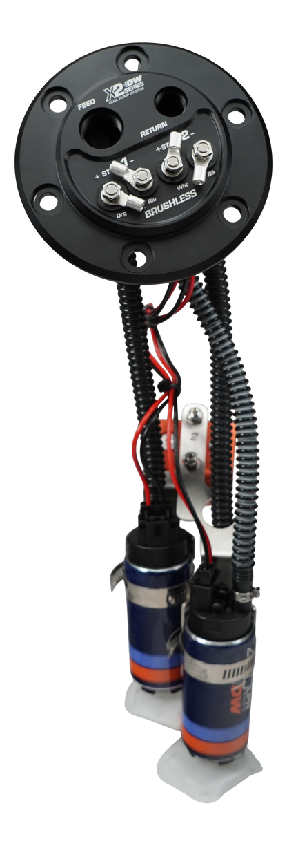 DeatschWerks X2 Fuel Pump Hanger w/DW420 Fuel pumps for Honda Civic and Integra