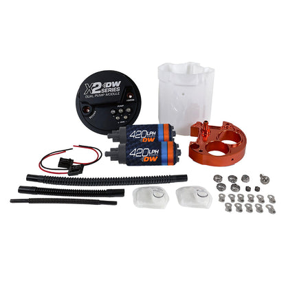 DeatschWerks X2 Fuel Pump Module w/DW420 Fuel pumps for 2008-21 Subaru WRX/STI