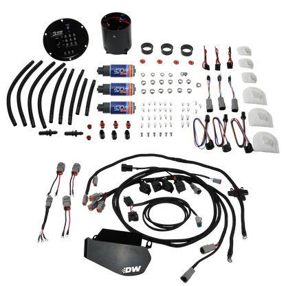 DeatschWerks 2009-24 Nissan GT-R R35 X3 Module w/ Triple DW430c + PNP Harness