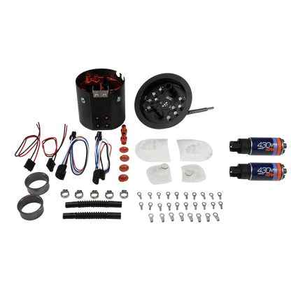 DeatschWerks 2006-13 BMW E9X/E8X X2 Module w/ Dual DW430 Pumps