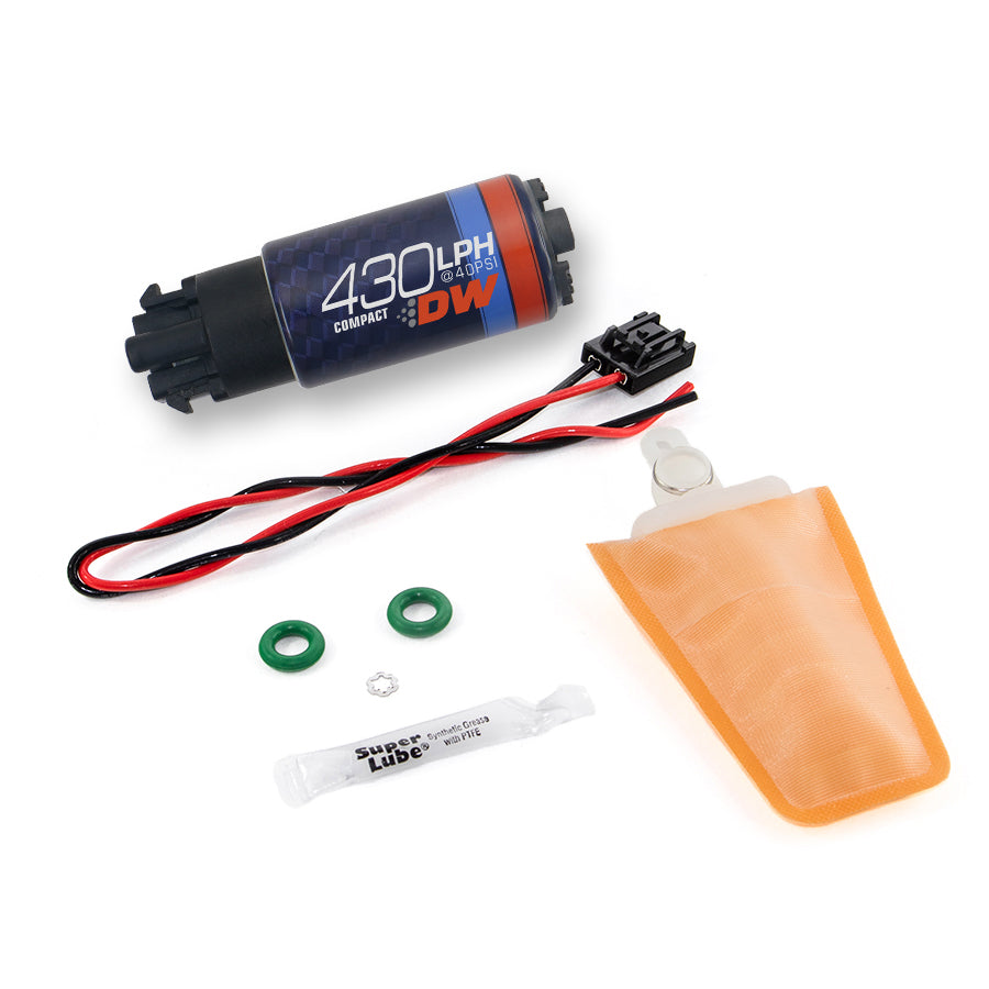 DeatschWerks TC 05-10, DW430c, 430lph compact fuel pump with clips