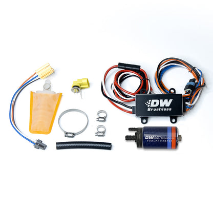 DeatschWerks DW440 Brushless Fuel Pump w/2-speed controller for NA/NB Miata and Early Impreza