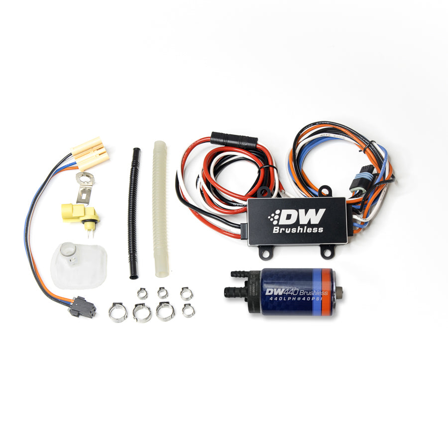 DeatschWerks DW440 Brushless Fuel pump w/2-speed controller for S550/S650 Mustang