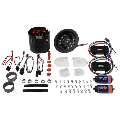 DeatschWerks 2006-13 BMW E9X/E8X X2 Module w/ Dual DW810 Pumps