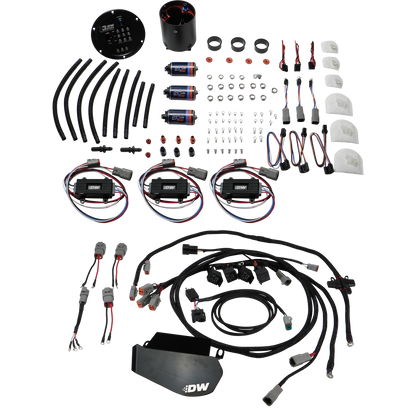 DeatschWerks 2009-24 Nissan GT-R R35 X3 Module w/ Triple DW810 + PNP Harness