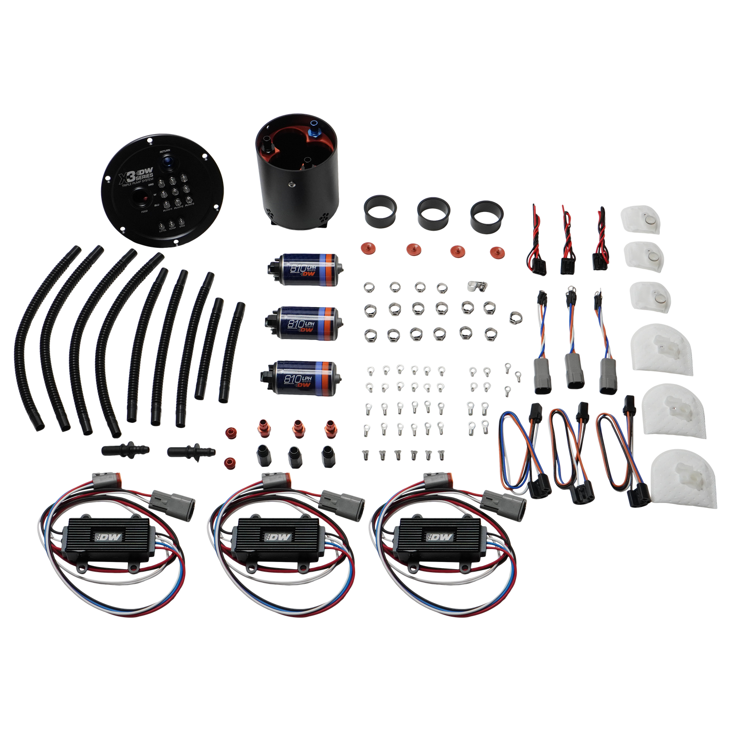 DeatschWerks 2009-24 Nissan GT-R R35 X3 Module w/ Triple DW810