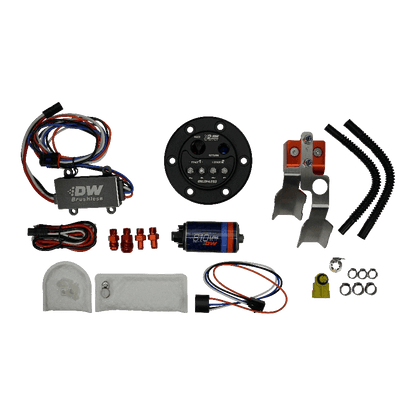 DeatschWerks X2 Fuel Pump Hanger w/DW810 Brushless Fuel pump and 2-speed controller for Honda Civic and Integra
