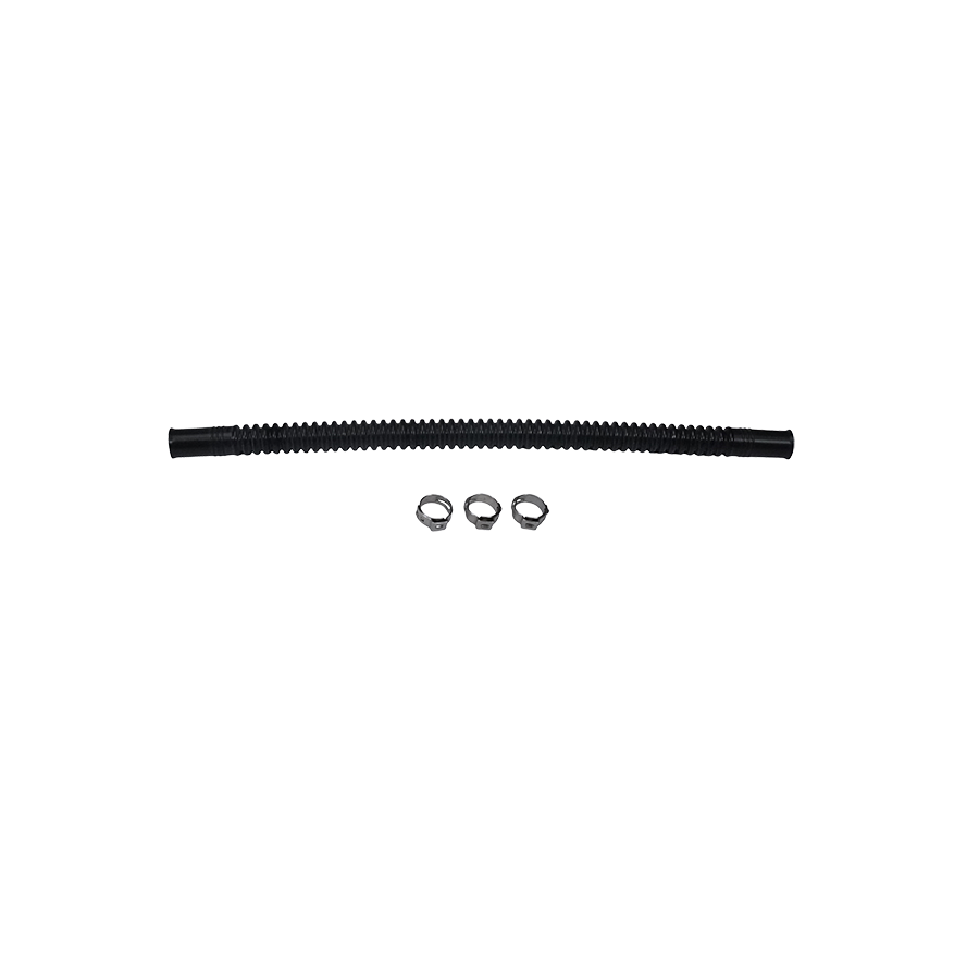 DeatschWerks Convoluted Tubing, 250mm Length x 8mm