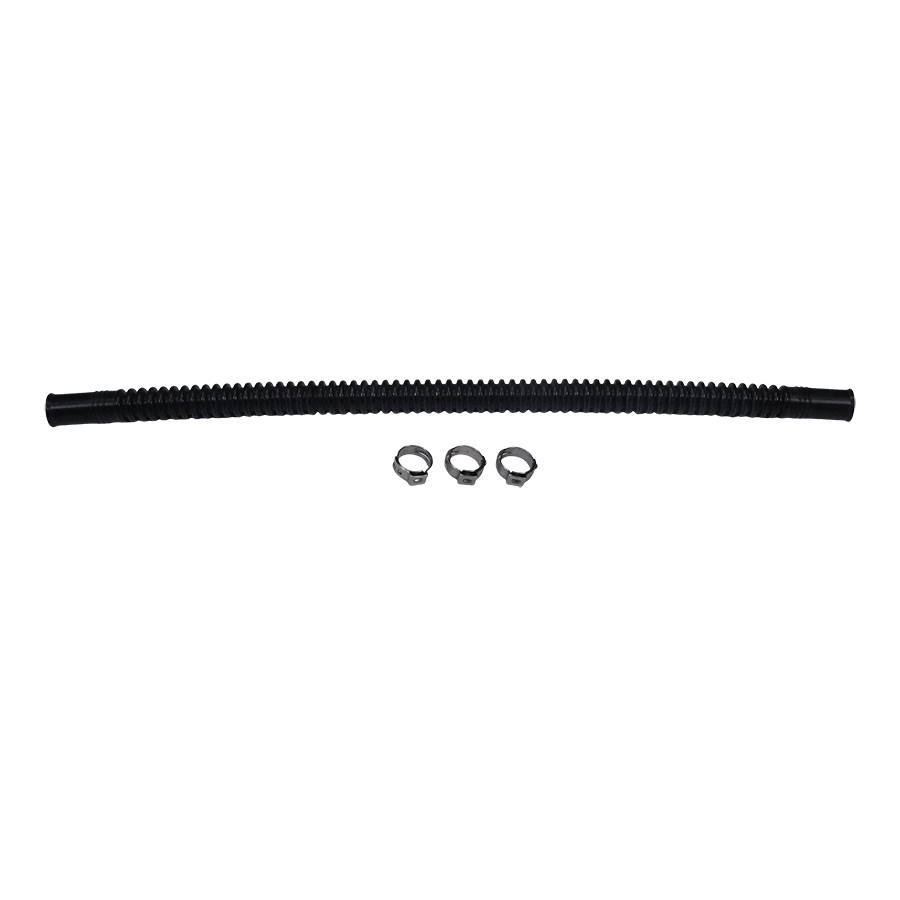 DeatschWerks Convoluted Tubing, 300mm Length x 10mm