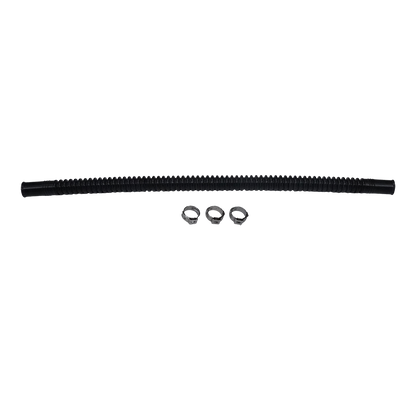 DeatschWerks Convoluted Tubing, 300mm Length x 10mm