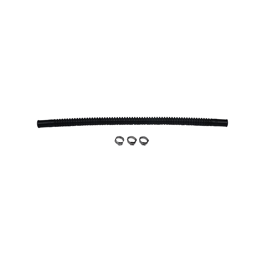 DeatschWerks Convoluted Tubing/ 300mm Length x 8mm