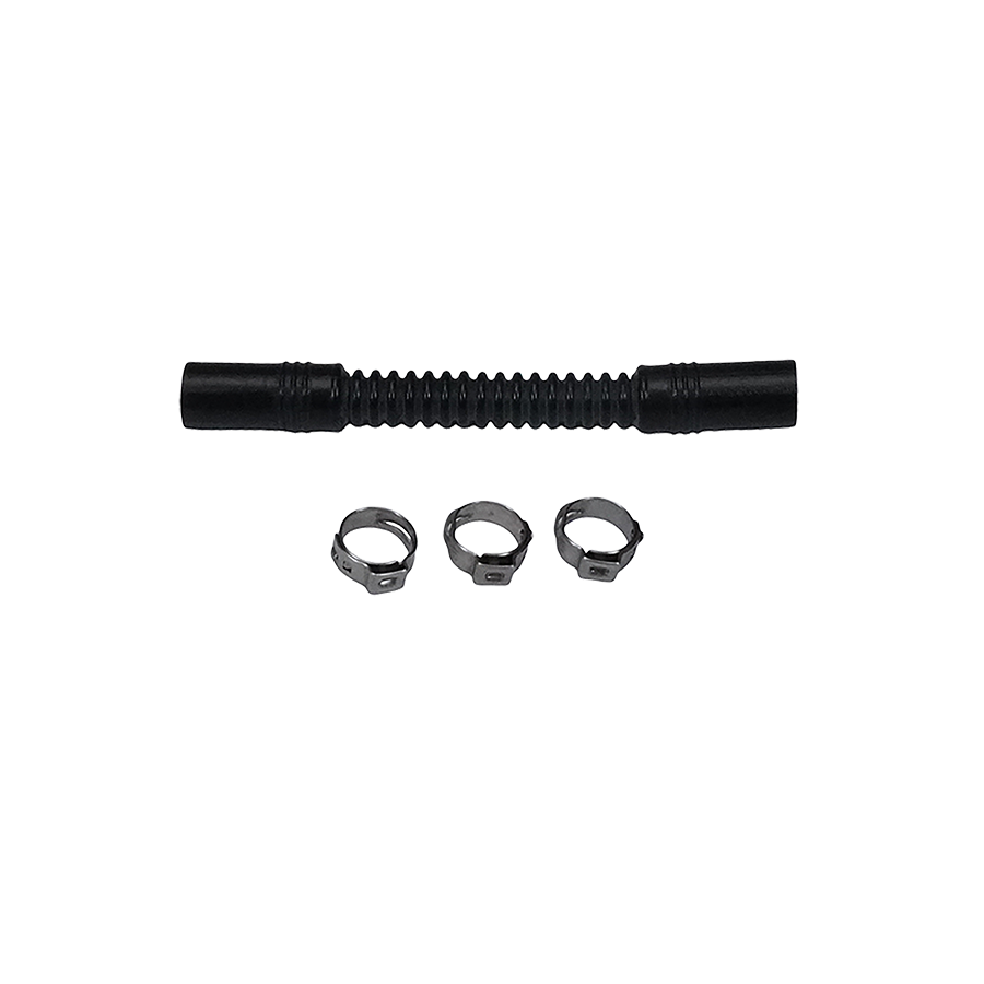 DeatschWerks Convoluted Tubing/ 100mm Length x 8mm