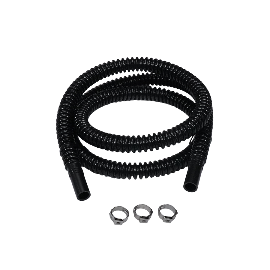 DeatschWerks Convoluted Tubing/ 1000mm Length x 8mm