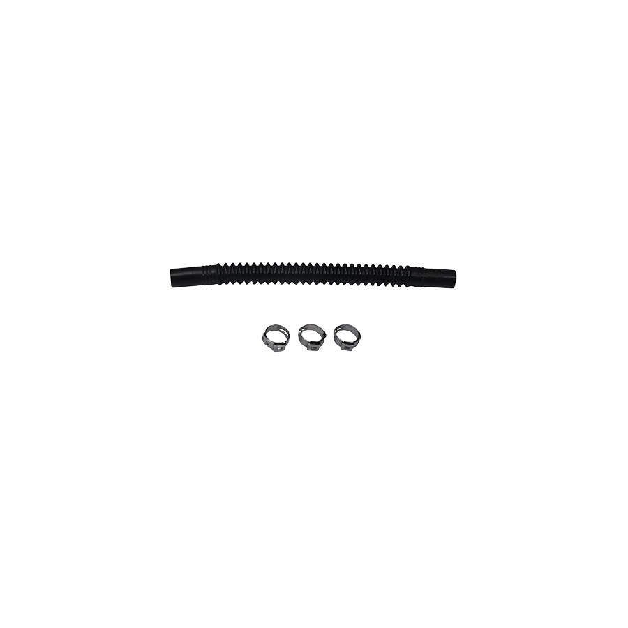 DeatschWerks Convoluted Tubing/ 150mm Length x 10mm