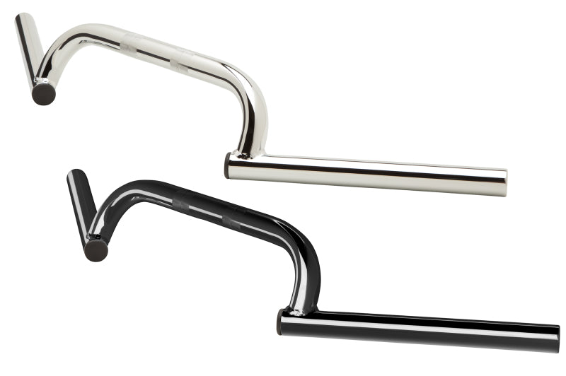 Burly Brand Clubman Bar Black 1.00in B12-6000B B12-6000B User 1