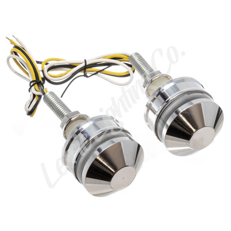 Letric Lighting Grip Ind Lghts Pol Cap Wht/Amb LLC-PBE-TS LLC-PBE-TS Photo - Primary