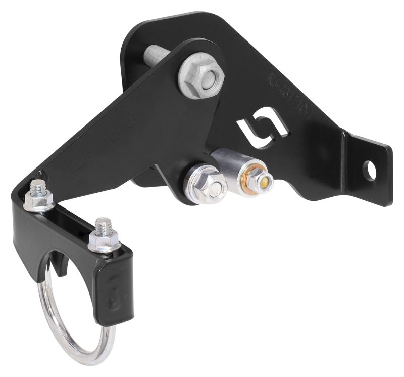 RockJock JK Wrangler Unlimited 4Dr High Steer Front Trac Bar & Stabilizer Shock Relocation Bracket RJ-431110-103 RJ-431110-103 Photo - Unmounted