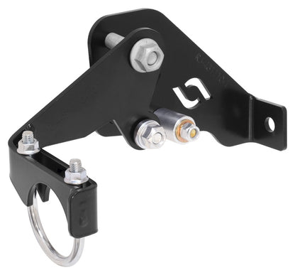 RockJock JK Wrangler Unlimited 4Dr High Steer Front Trac Bar & Stabilizer Shock Relocation Bracket RJ-431110-103 RJ-431110-103 Photo - Unmounted