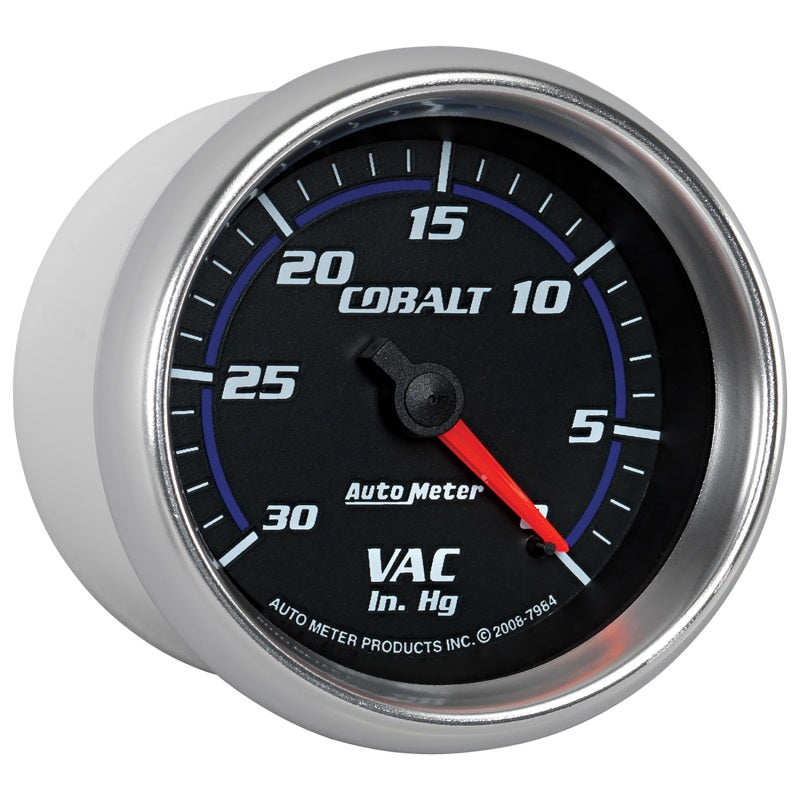 Autometer 2-5/8" Vacuum, 0-30 In Hg, Cobalt 7984 User 5