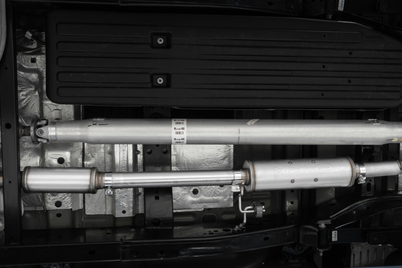 MBRP 2021+ F-150 2.7L/ 3.5L Ecoboost, 5.0L Single Side 3in T304 Catback Exhaust S5211304 S5211304 Photo - Mounted