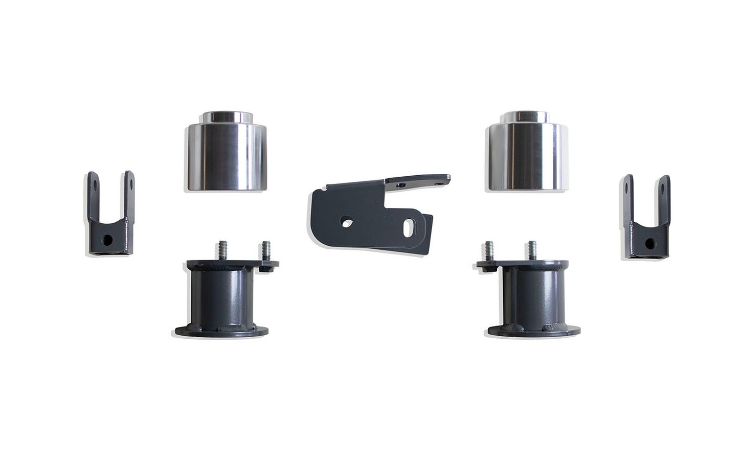 Maxtrac 00-06 GM SUV 3in. Rear Lift Box Kit- (Grey) 901030