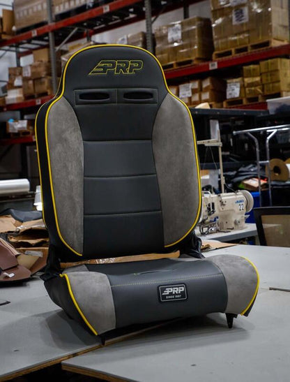 PRP Seats PRP Enduro High Back Reclining Suspension Seat - (Driver Side) A13011044 A13011044 Photo - Close Up
