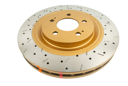 DBA 17-23 Nissan Armada Rear 4000 Series Drilled & Slotted Rotor 42341XS 42341XS Photo - out of package
