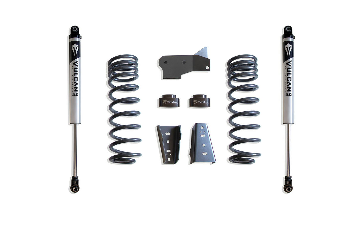 Maxtrac 09-24 RAM 1500 (5-Lug) 2WD 4.5in Rear Lift Kit w/ Vulcan IFP Shocks 902445V