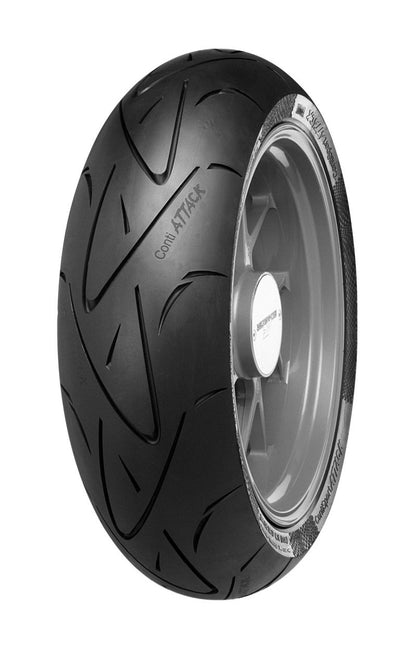 Continental Tire Continental ContiSportAttack Rear Tire - 190/55 ZR17 M/C 75(W) TL 02443950000 02443950000 User 1