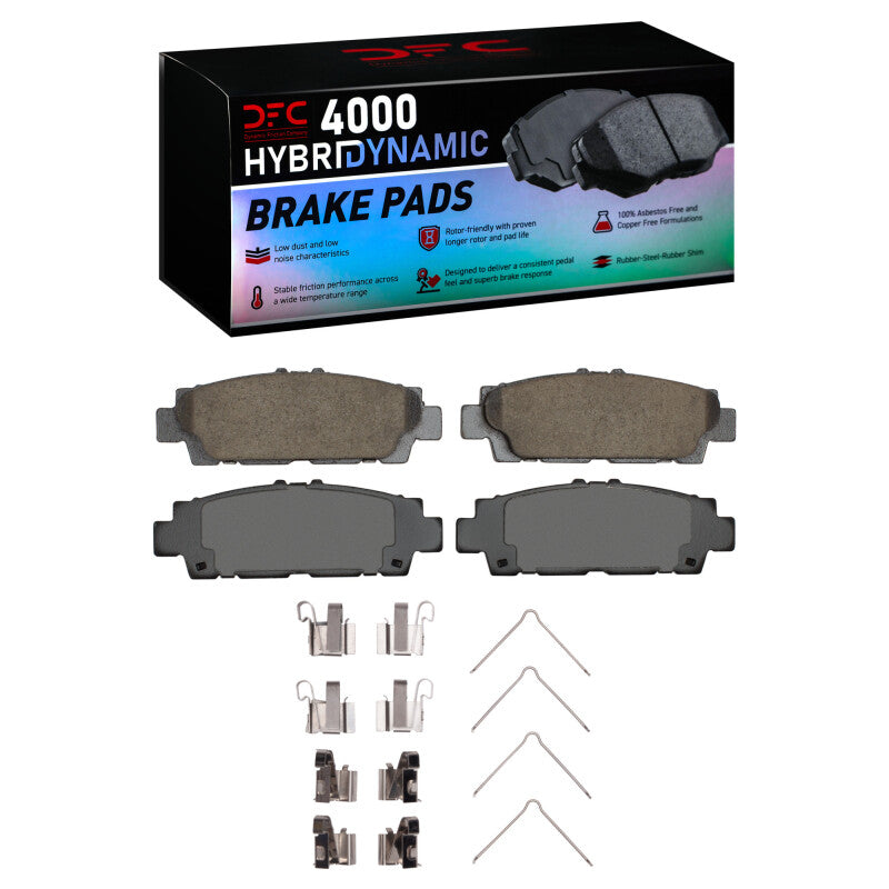 DFC DFC 4000 HybriDynamic Brake Pads Brakes, Rotors & Pads Brake Pads - OE main image