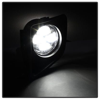 Spyder Toyota Tundra 2014-2016 Daytime DRL LED Running Fog Lights w/Switch Clear FL-DRL-TTU14-C 9031540 9031540 User 1