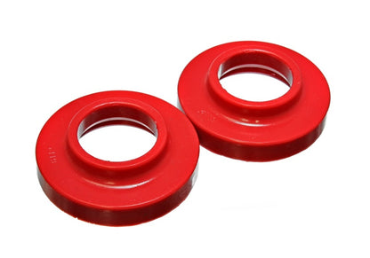 Energy Suspension Coil Spring Isolator Set Red Jeep Wrangler Sport 1997-2006 2.6101R Photo - Primary