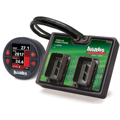 Banks Power 03-07 Ford F-250/F-350 6.0L Economind Diesel Tuner w/ Banks iDash-1.8 61421 61421 Photo - Primary