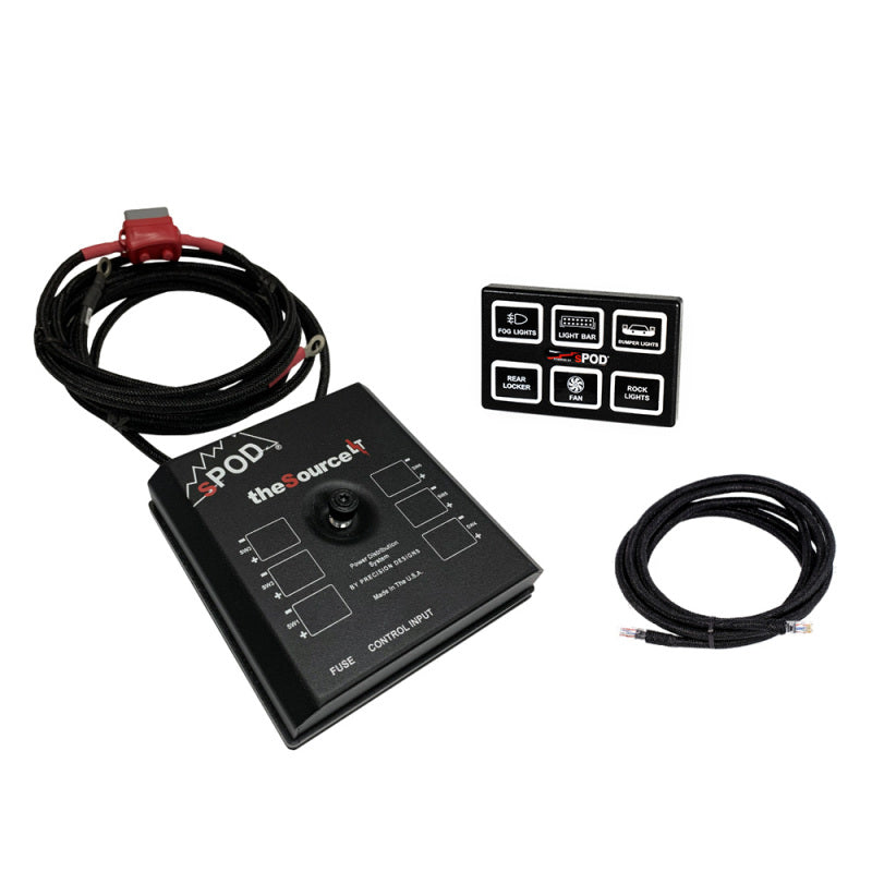 SPOD SourceLT w/ Mini6 for Universal w/ 84 Inch Battery Cables SL-M6-UNI-84 SL-M6-UNI-84 Photo - Primary