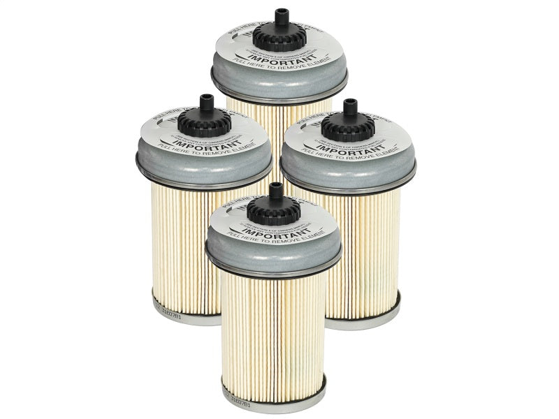 aFe Pro GUARD D2 Fuel Filter (4 Pack) GM Diesel Trucks 92-00 V8-6.2/6.5L ( 44-FF001-MB Photo - Primary