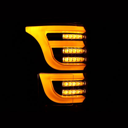 AlphaRex 15-20 Ford F150 Luxx-Series LED Tail Lights Alpha-Black 652030 652030 User 4