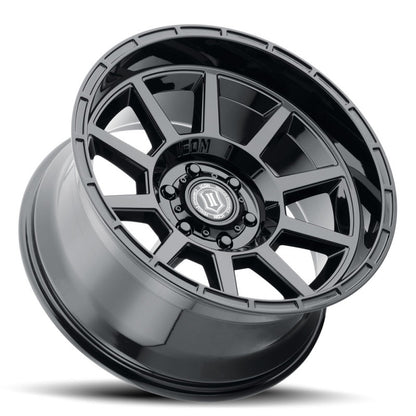 ICON Recoil 20x10 5x150 -24mm Offset 4.5in BS Gloss Black Wheel 6220105545GB 6220105545GB Photo - Unmounted