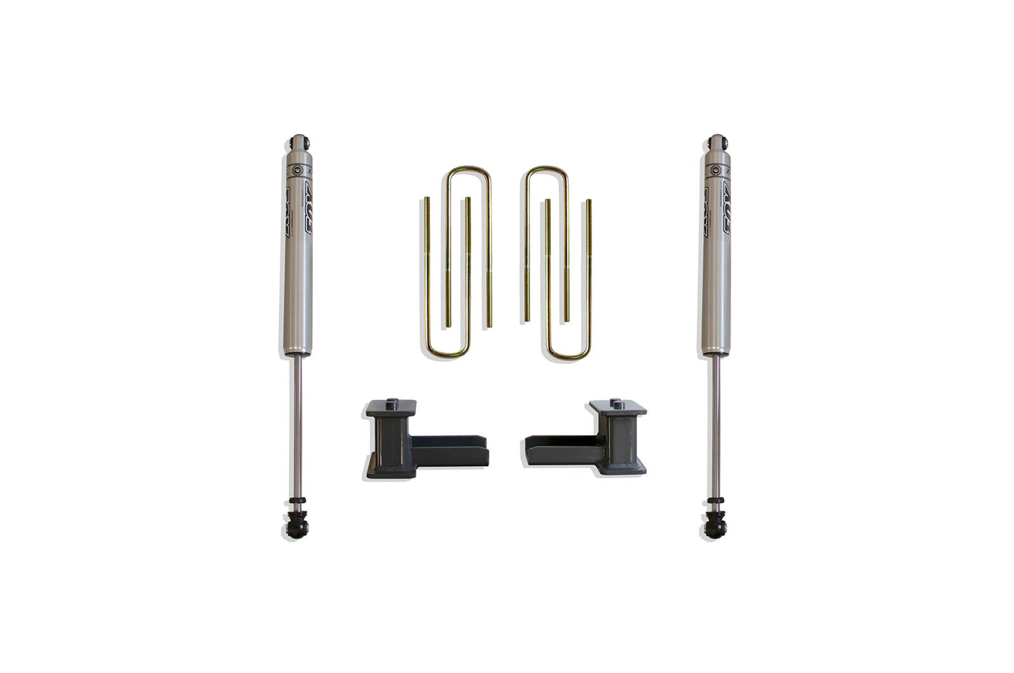 Maxtrac 2021+ Ford F-150 5in Blocks/ U-Bolts - Fox Shocks (Rear) 904150F