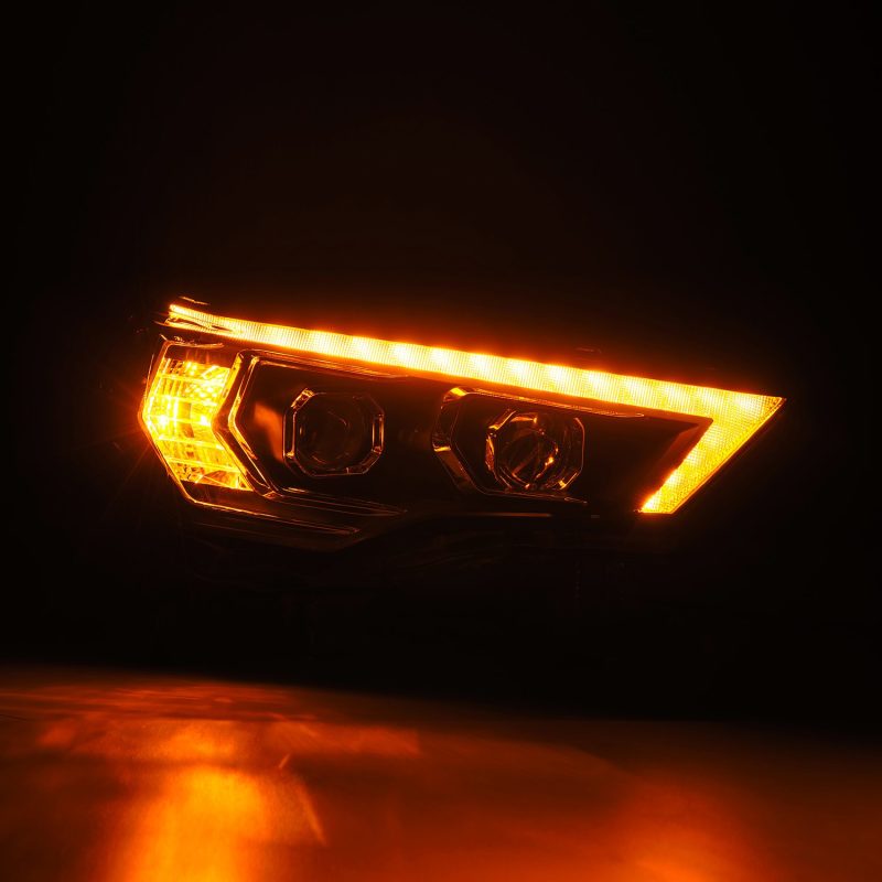 AlphaRex 14-22 Toyota 4Runner LUXX-Series LED Proj Headlights Blk w/Actv Light & Seq. Sig + DRL 880811 880811 User 3